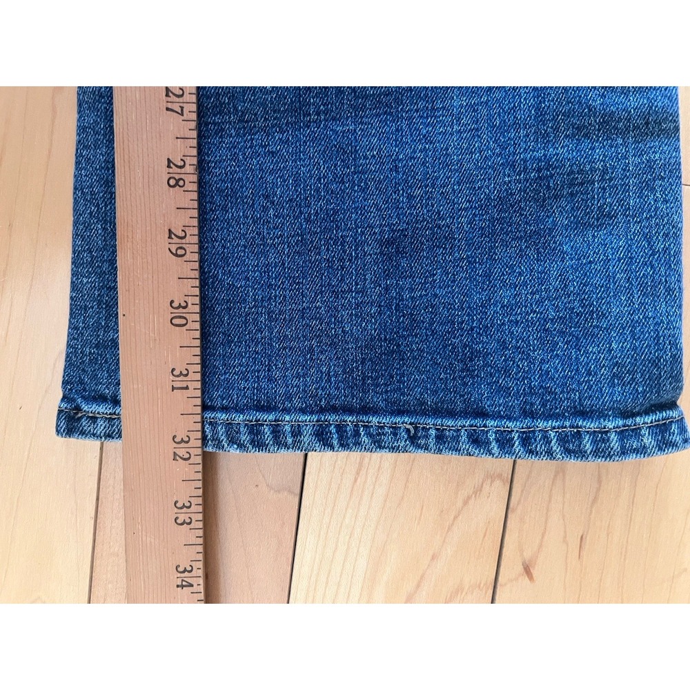 LRL Lauren Jeans Co Jeans Women's Blue Stretch Straight Boot Classic Denim Sz 8 - Picture 6 of 7